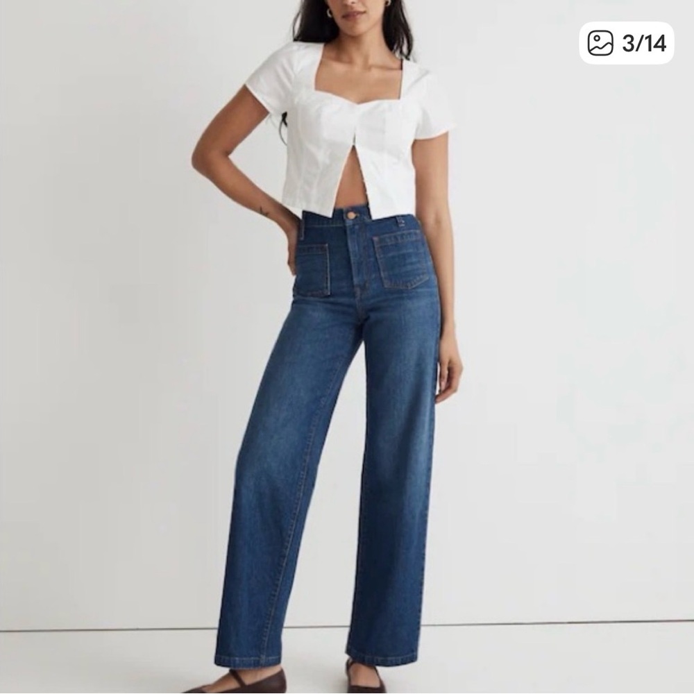 Madewell Perfect Vintage Wide-Leg Jeans